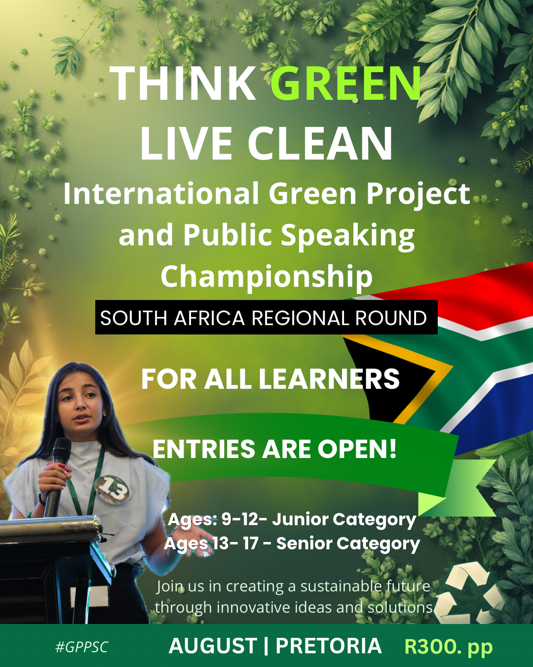 Think Green Live Clean event